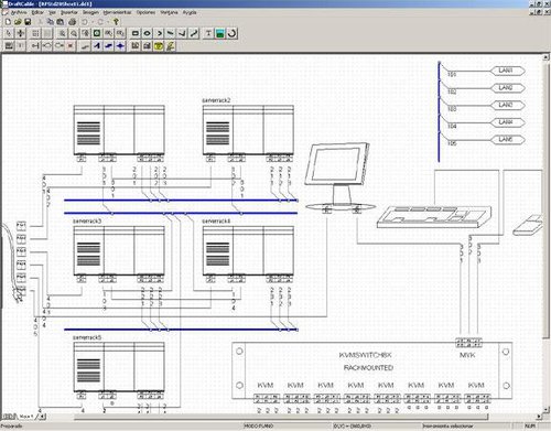 Средство проектирования CAD для электрических и блок-схем