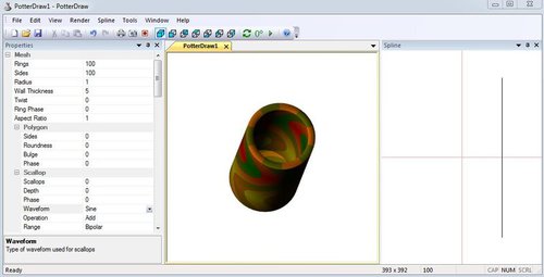 3D-приложение для проектирования и визуализации керамики