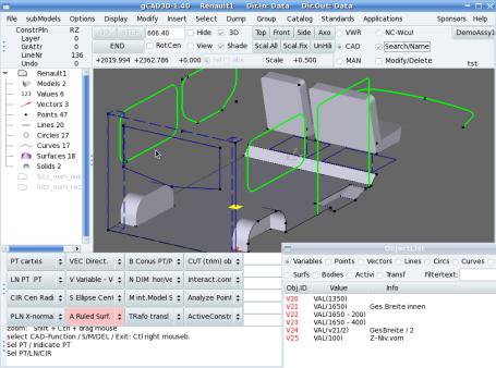 3D CAD CAM приложение