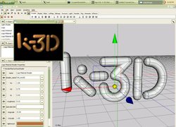 K-3D - Создание 3D-моделей и анимации