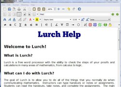 Lurch - Математический текстовый процессор