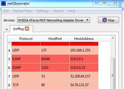 netObservator - Перехватчик соединений компьютера