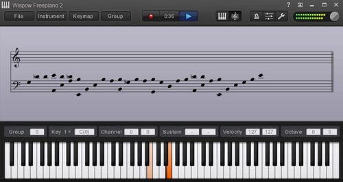 Виртуальная MIDI-клавиатура