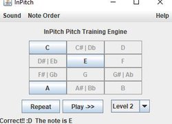 InPitch - Тренировка абсолютного слуха