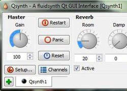 Qsynth - Свободный синтезатор звука