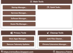 XTR Toolbox - Инструмент для оптимизации Windows