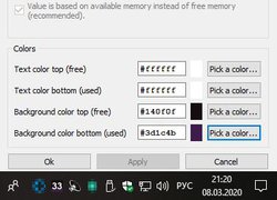 Systray Memory Display - Процент использования ОЗУ