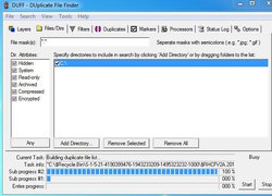 DUFF - Поиск дубликатов файлов на Windows