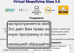 Virtual Magnifying Glass - Экранная лупа