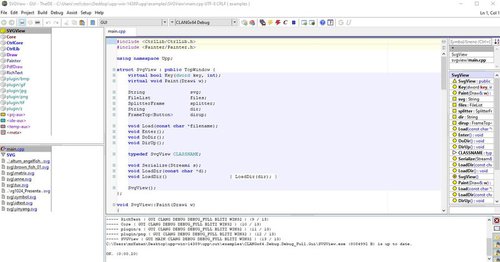 IDE для C++ - Ultimate++