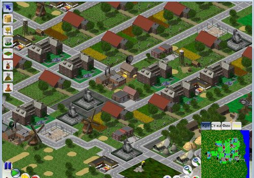 Свободный аналог SimCity