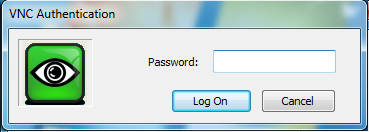 Ввод пароля к удаленному компьютеру